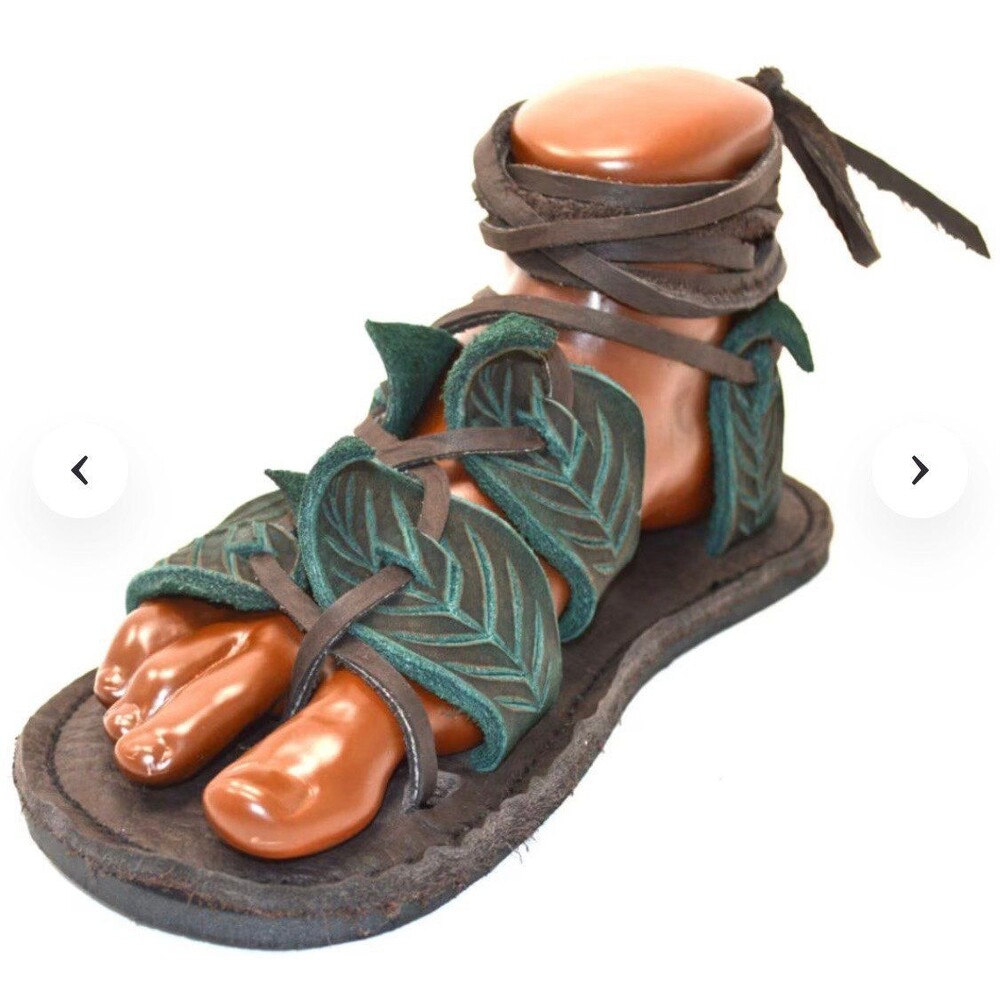 TreadLightGear Leather Leaf
Gladiator Sandals Unisex
Renaissance Fairy Festival